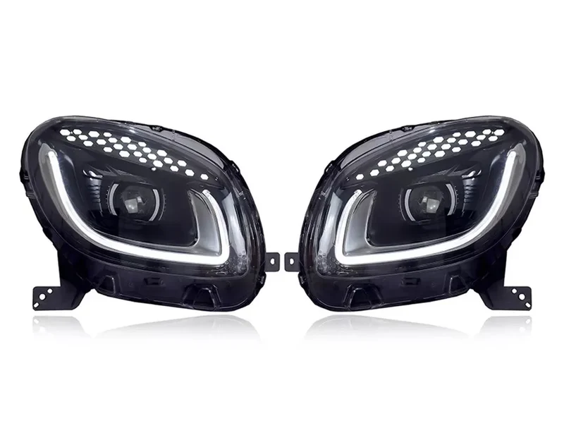 Phares LED Mercedes Smart 453 2014-2020 Look Premium Clair