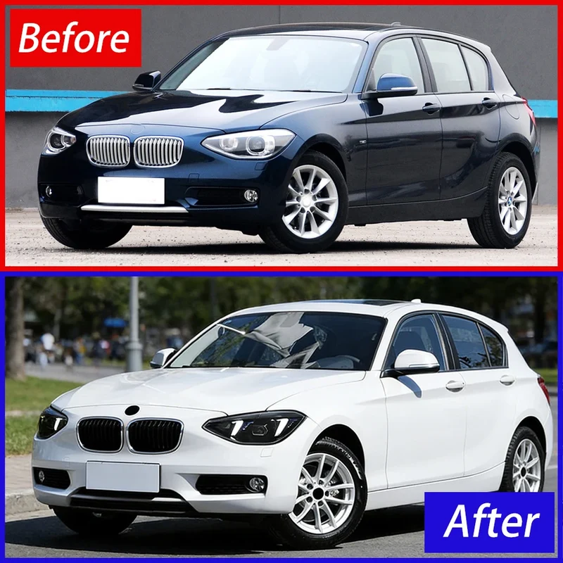Phares LED BMW Série 1 F20 2012-2014 Style Fang M Performance