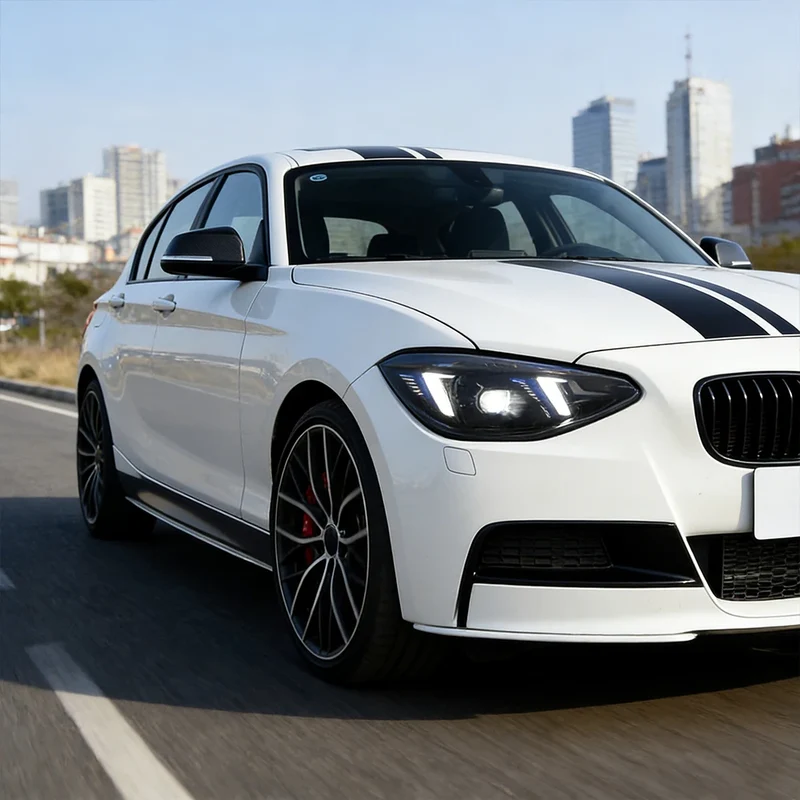 Phares LED BMW Série 1 F20 2012-2014 Style Fang M Performance