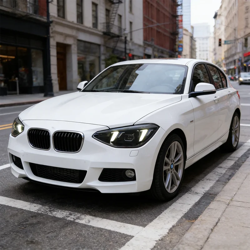 Phares LED BMW Série 1 F20 2012-2014 Style Fang M Performance