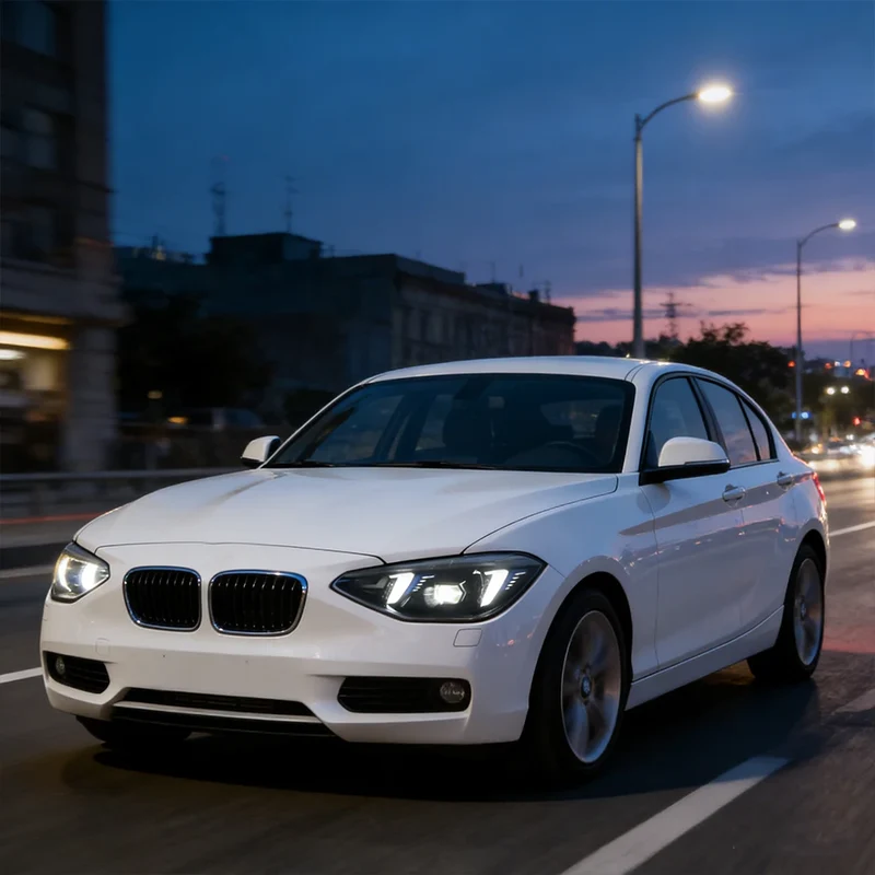 Phares LED BMW Série 1 F20 2012-2014 Style Fang M Performance