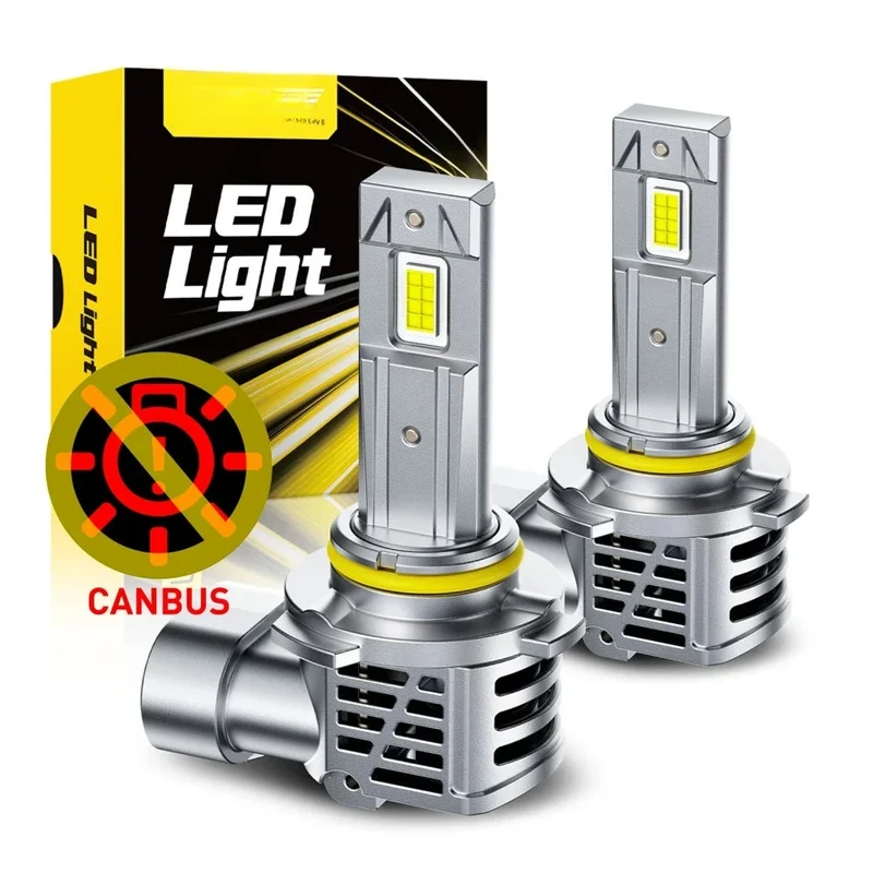 Ampoules Phares LED Canbus AUXITO 9005 HB3 9006 HB4 6500K