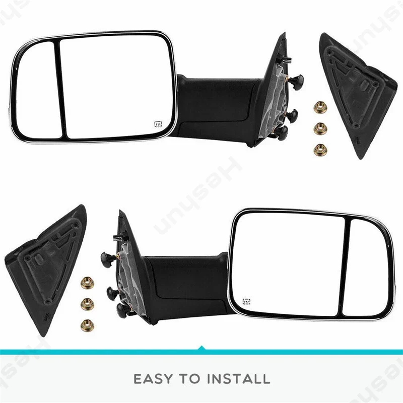 Rétroviseurs de Remorquage Dodge Ram 1500 2500 3500 (2009-2018)