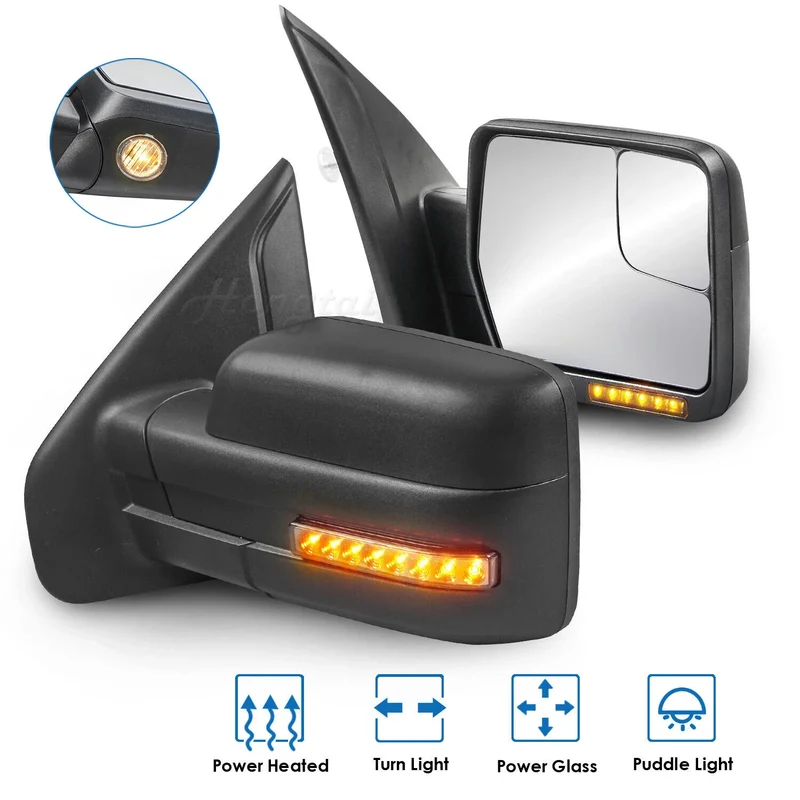 Rétroviseurs de Remorquage Ford F150 (2007-2014) Power Streamer