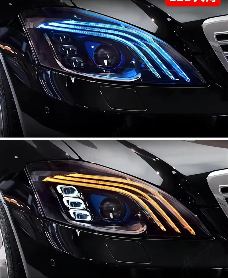 Phares LED Mercedes Classe S W221 Clignotant Dynamique
