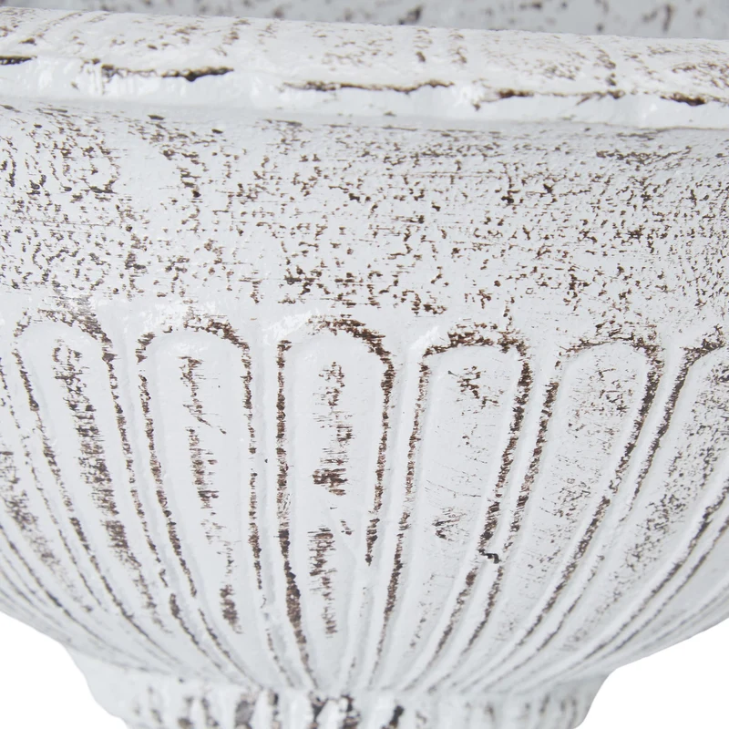 Fontaine murale extérieure style antique 40 x 24,5 x 13 cm avec robinet pratique déco jardin en fonte d’aluminium gris 13_0008729