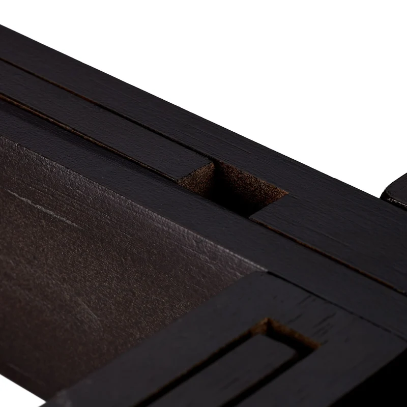 Support à plantes réglable adaptatif 40 x 30 cm pour décoration intérieure en bambou marron 13_0007661