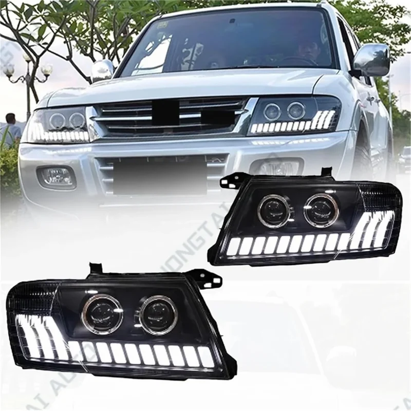 Phares LED Mitsubishi Pajero Montero V73 V77