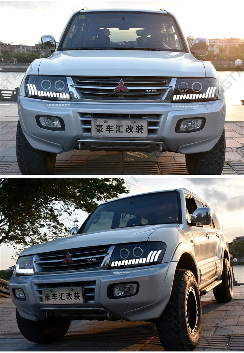 Phares LED Mitsubishi Pajero Montero V73 V77