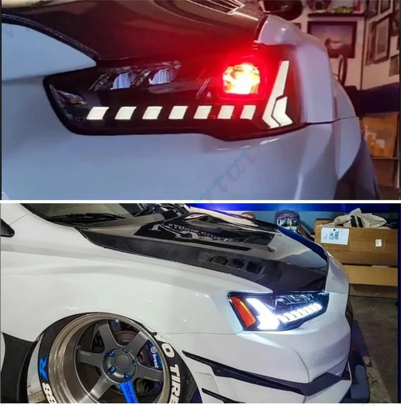Phares LED Projecteur Mitsubishi Lancer EVO X