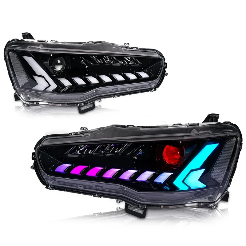 Phares LED Projecteur Mitsubishi Lancer EVO X