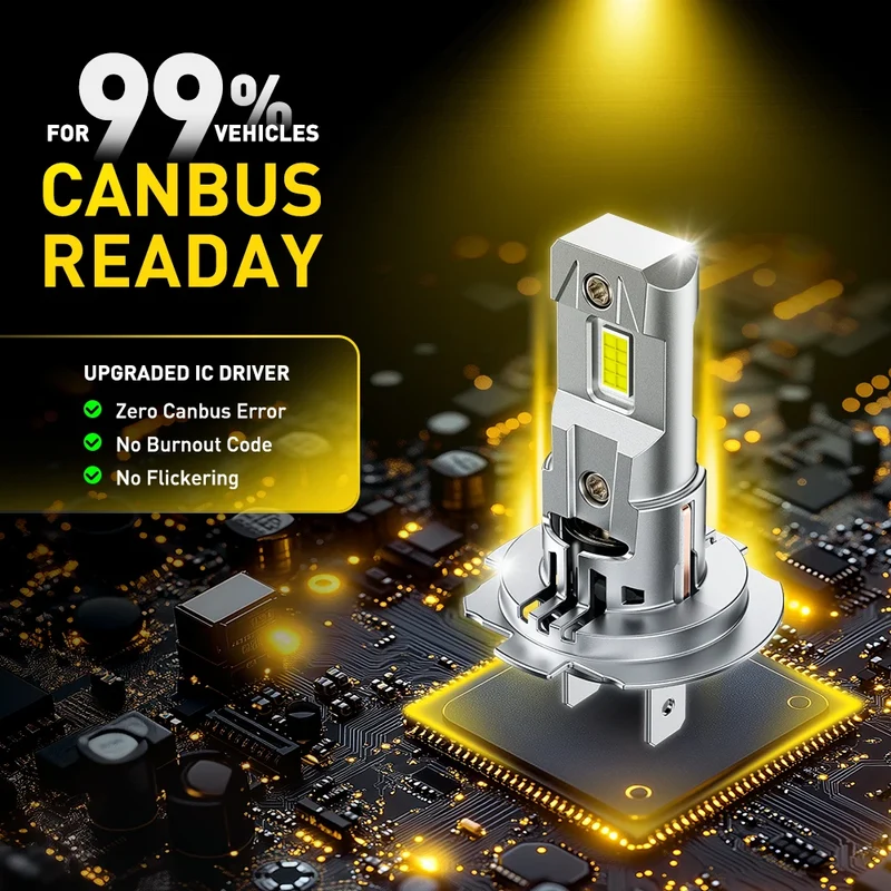 Ampoule LED H7 Universelle CANBUS Phare Voiture