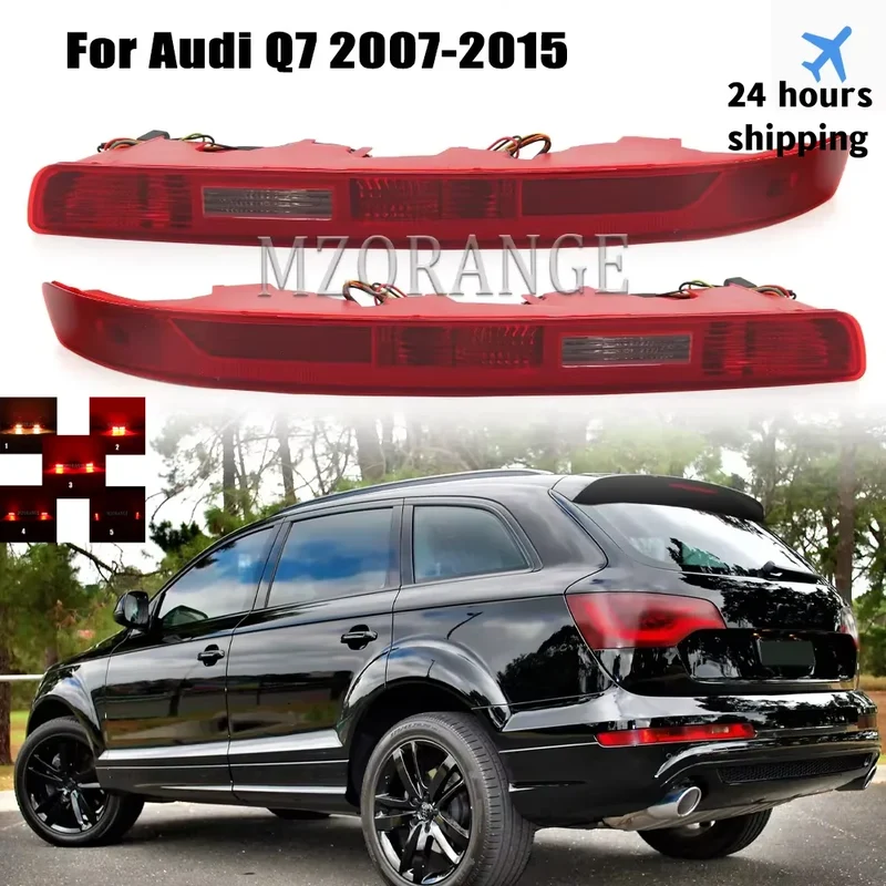 Feu Pare-Choc Arrière LED Audi Q7 Réflecteur Stop