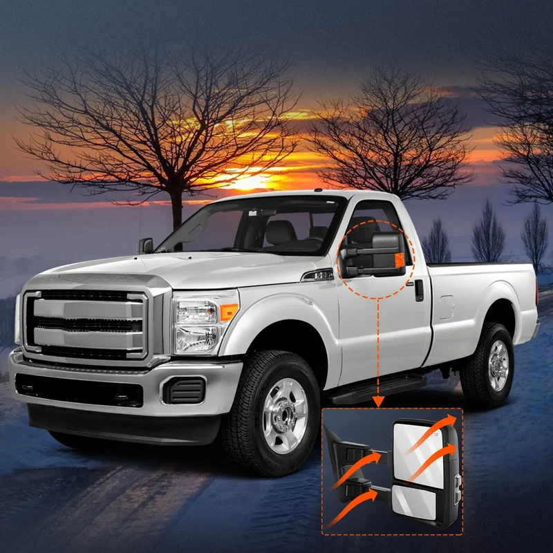 Retroviseurs Remorquage Fume Ford F250 F350 F450 F550