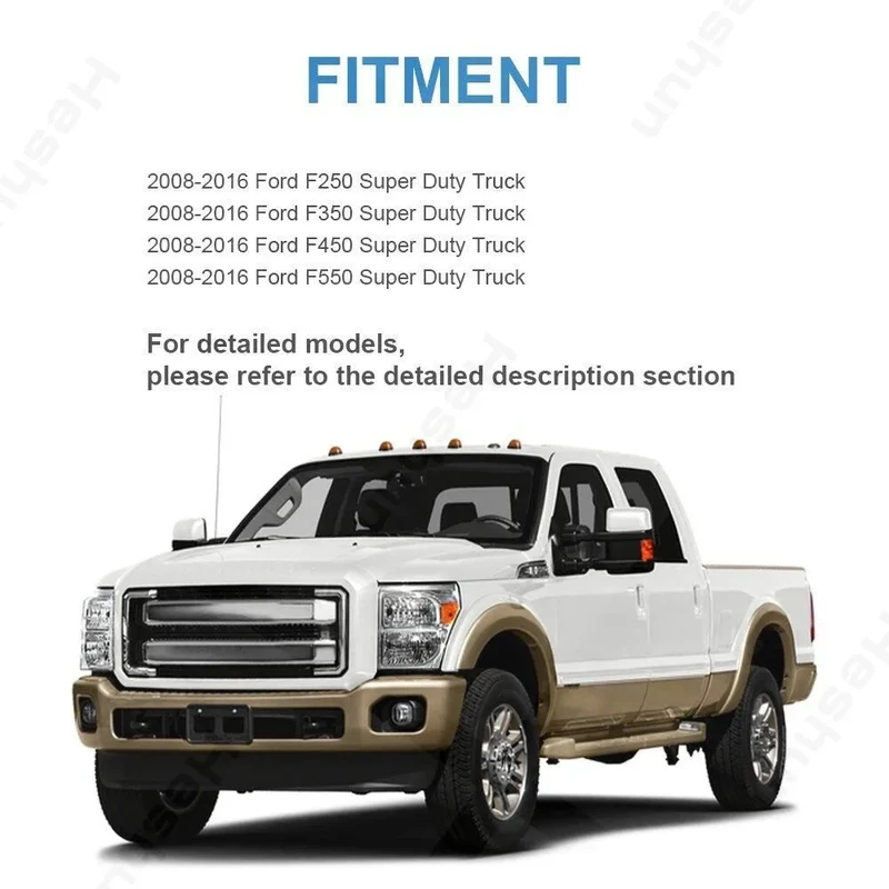 Retroviseurs Remorquage Fume Ford F250 F350 F450 F550