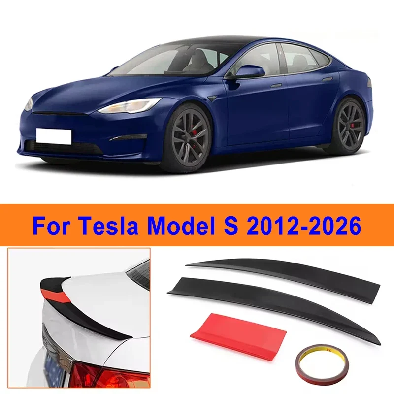 Becquet Coffre Tesla Model S 3 Sections Reglable