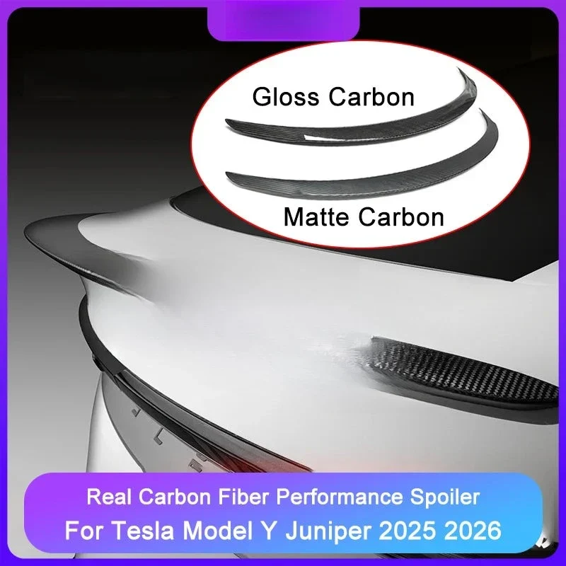 Becquet Coffre Tesla Model Y Juniper Carbone