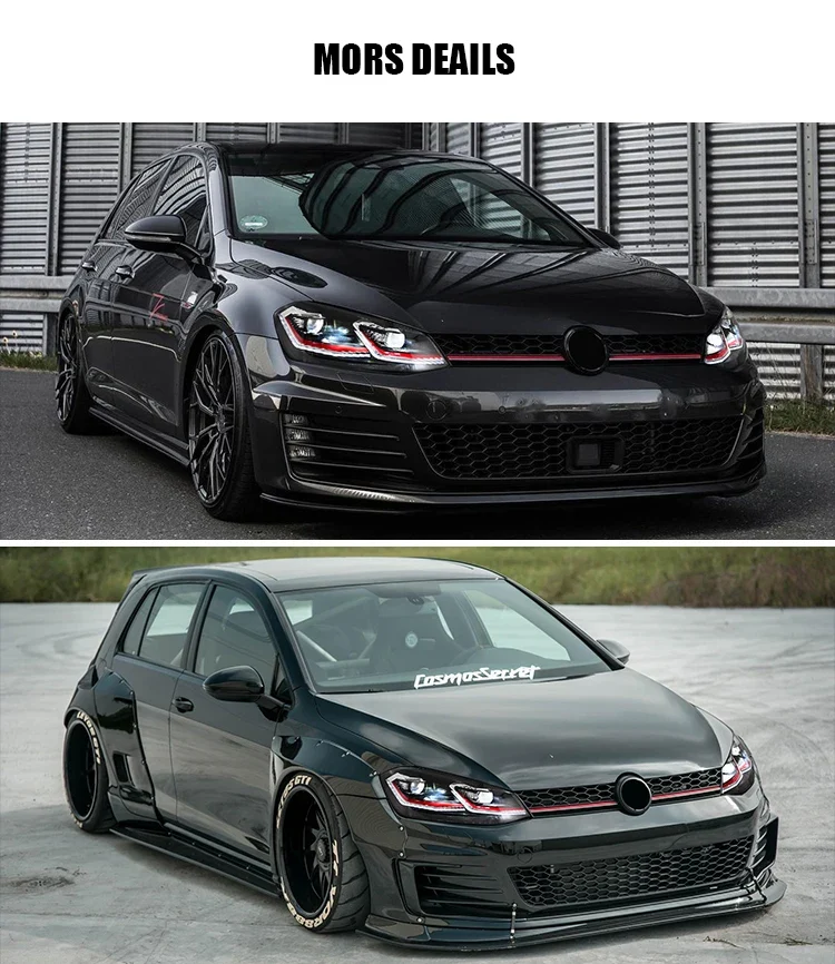 Phares LED Volkswagen Golf 7 et 7.5 MK7 2012-2020 Look Sport