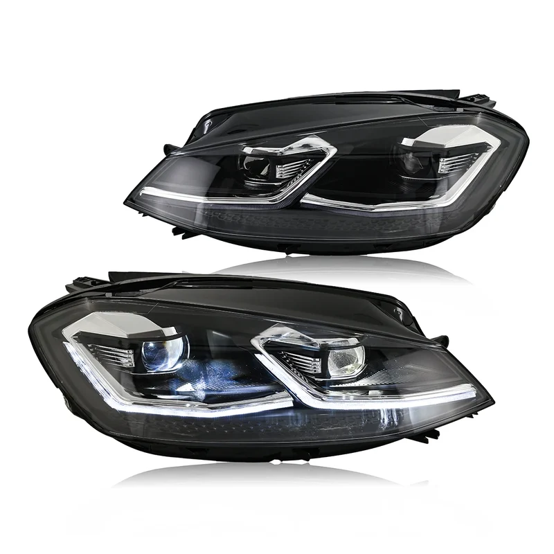 Phares LED Volkswagen Golf 7 et 7.5 MK7 2012-2020 Look Sport