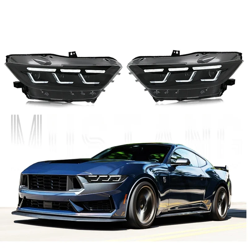 Phares Full LED Ford Mustang 2015-2017 Shelby GT350 GT500