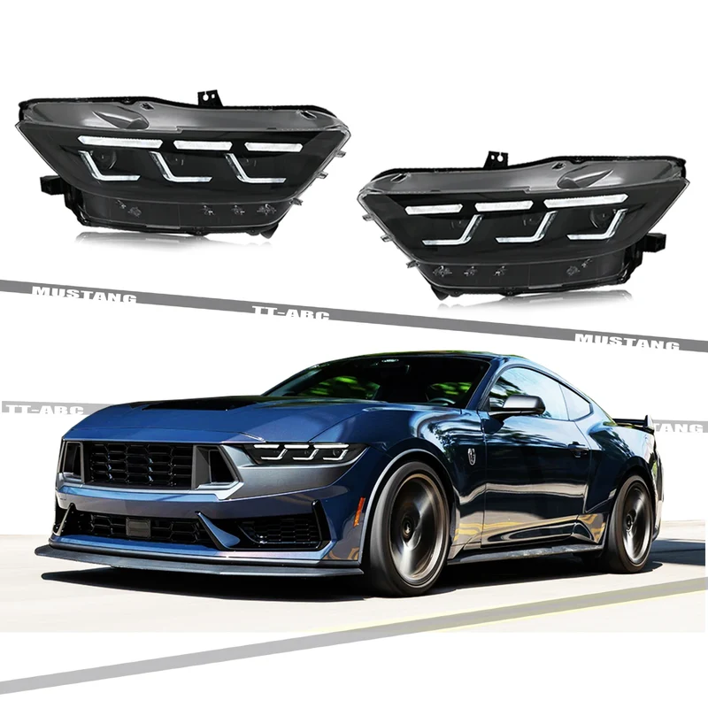 Phares Full LED Ford Mustang 2015-2017 Shelby GT350 GT500