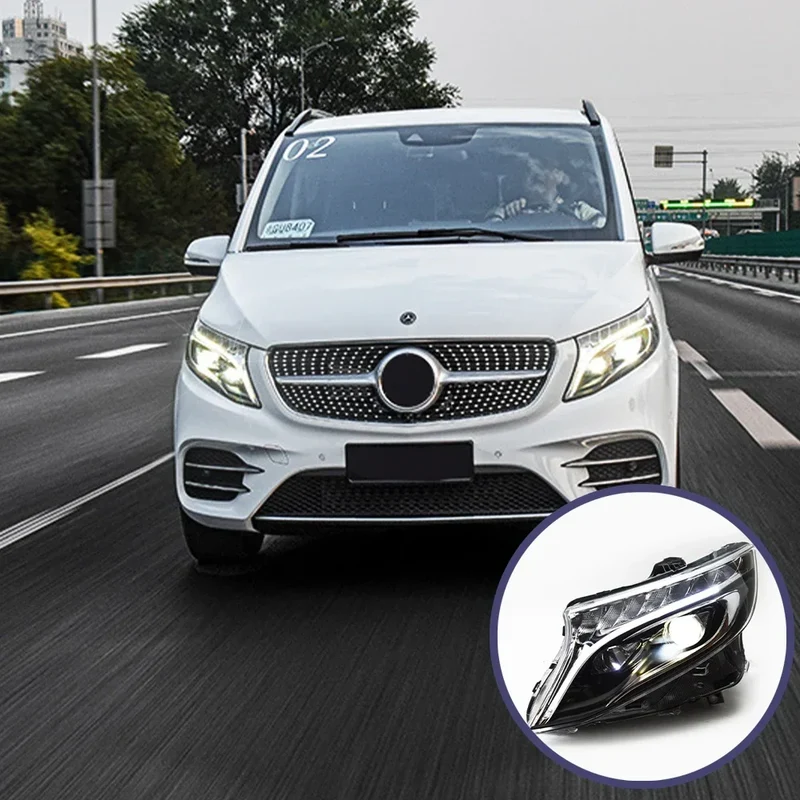 Phares LED Mercedes Vito W447 Classe V 2016-2023 Look Premium