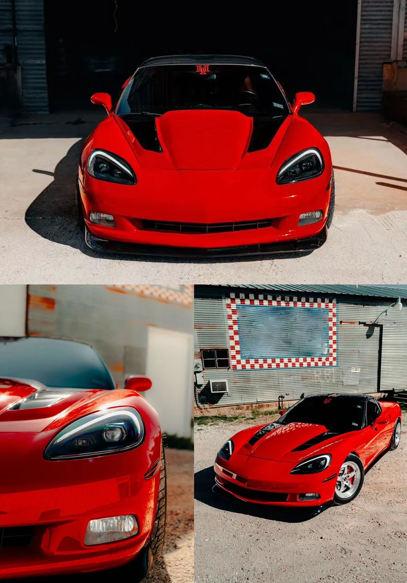 Phares LED Chevrolet Corvette C6 2005-2013 Signal Séquentiel