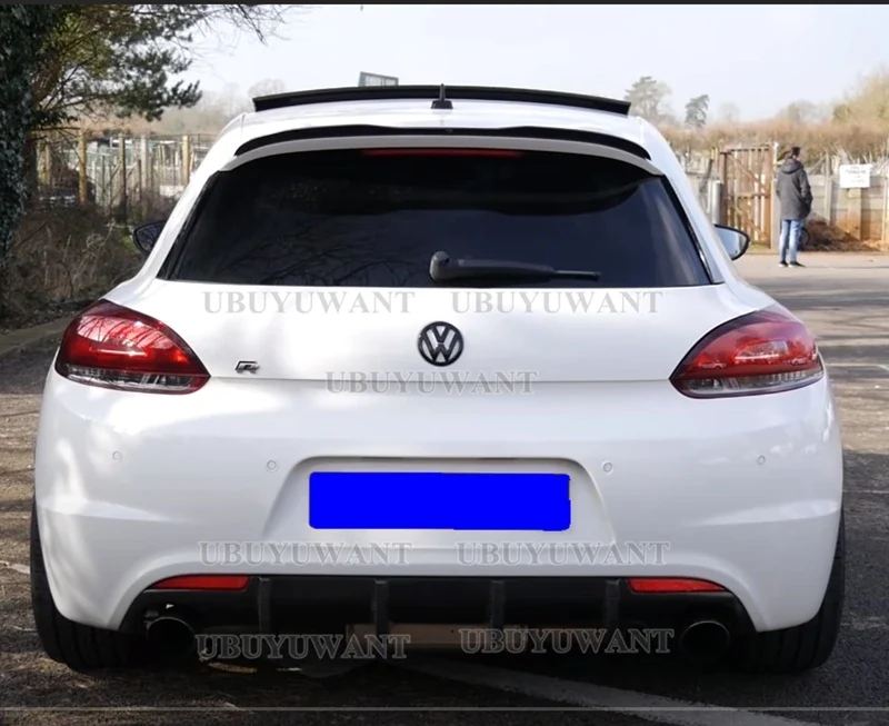 Becquet Toit VW Scirocco R Line Gloss Black