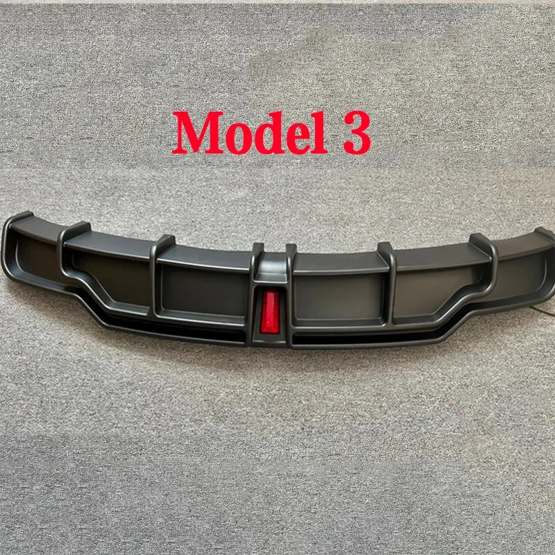 Diffuseur Arriere Tesla Model 3 Model Y Carbone