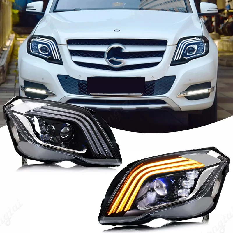 Phares LED Mercedes GLK350 GLK250 2013-2015 Look AMG