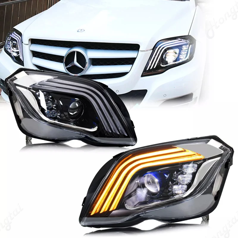 Phares LED Mercedes GLK350 GLK250 2013-2015 Look AMG