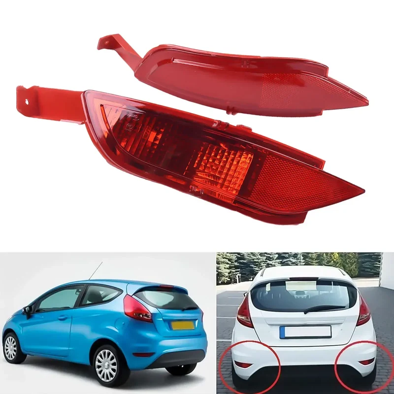 Réflecteur Pare-Chocs Arrière Ford Fiesta MK7 (2008-2012)