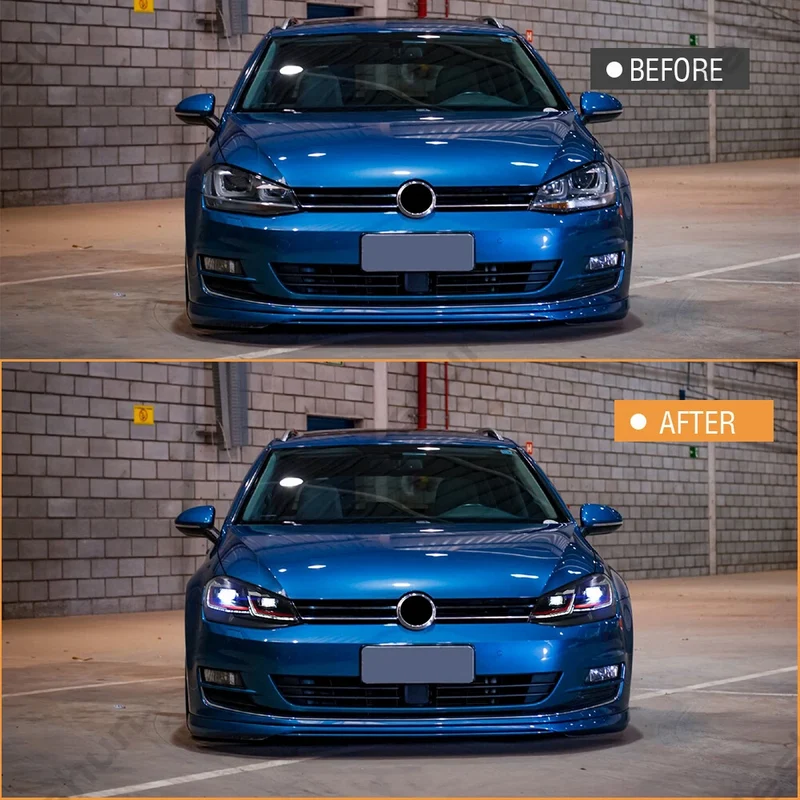 Phares LED Volkswagen Golf 7 MK7 GTI Look R-Line
