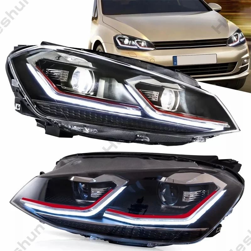 Phares LED Volkswagen Golf 7 MK7 GTI Look R-Line