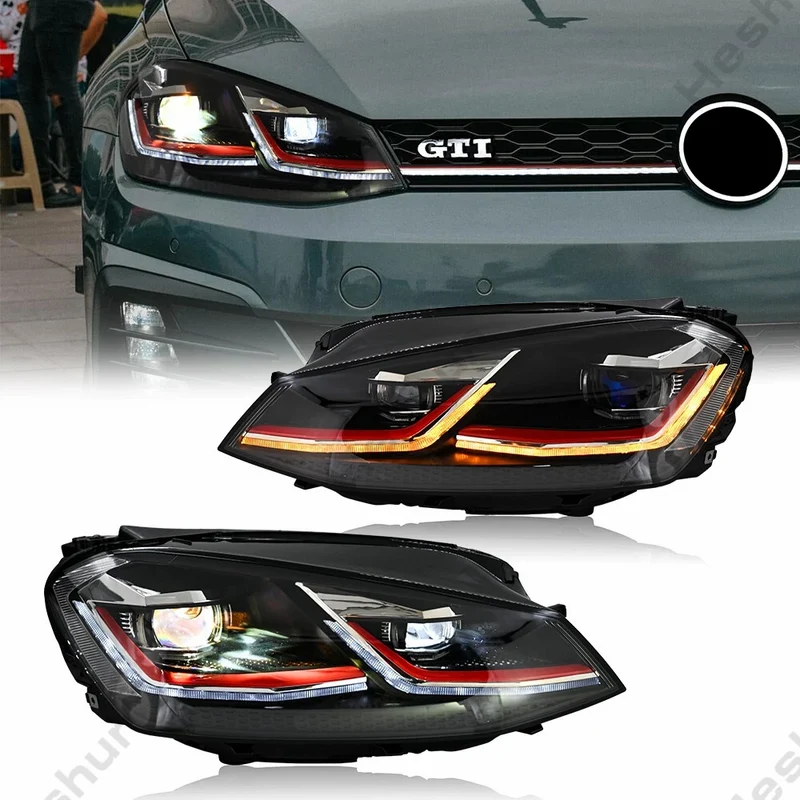Phares LED Volkswagen Golf 7 MK7 GTI Look R-Line