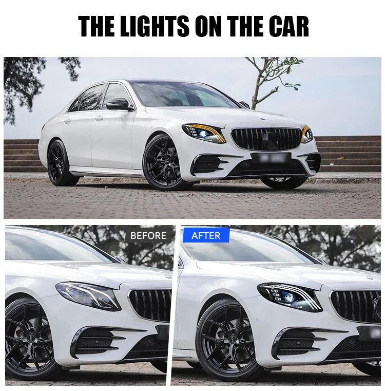 Phares LED Mercedes Classe E W213 2016-2021 AMG