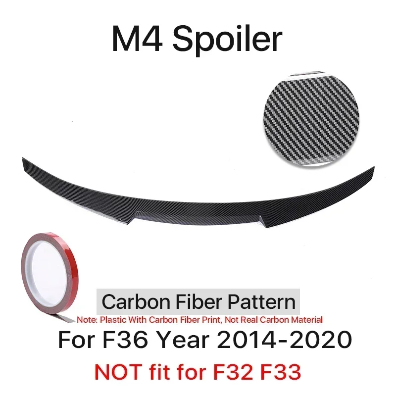 Becquet Coffre BMW F32 F33 F36 Serie 4 M4 PSM