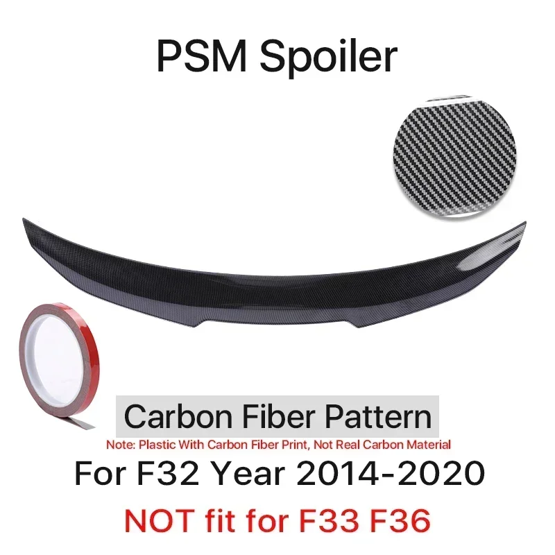 Becquet Coffre BMW F32 F33 F36 Serie 4 M4 PSM