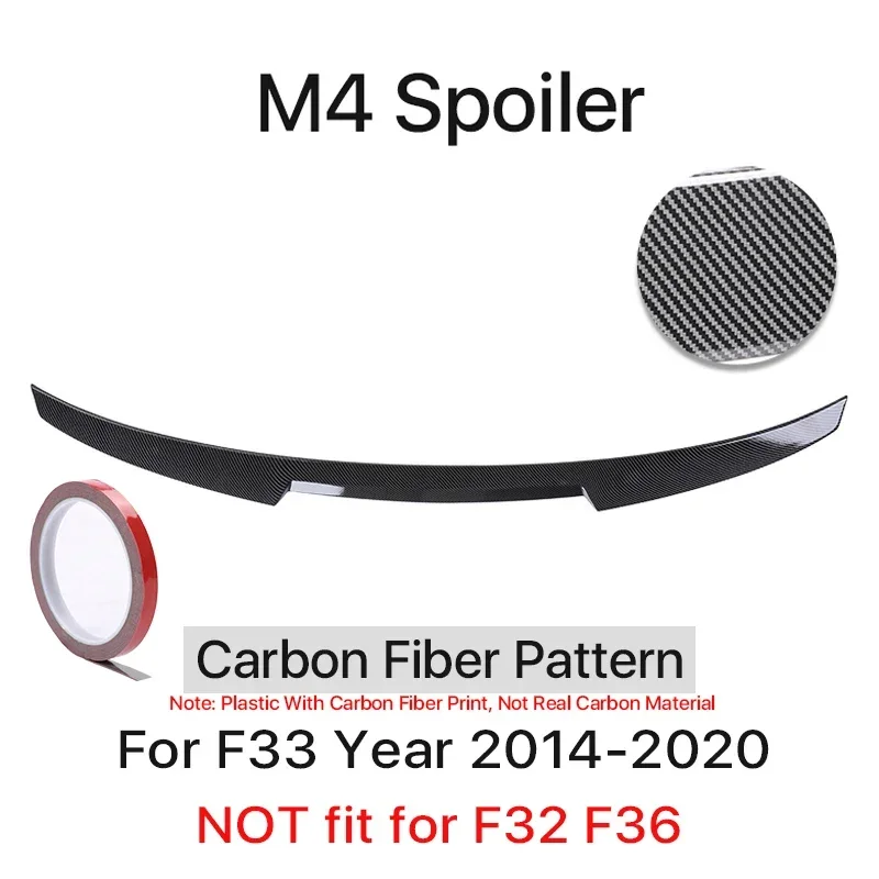 Becquet Coffre BMW F32 F33 F36 Serie 4 M4 PSM