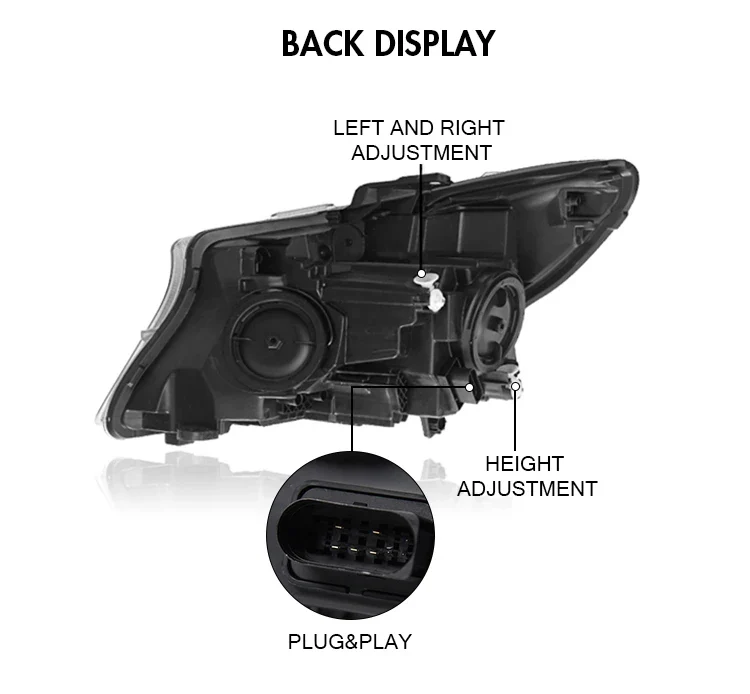 Phares LED Mercedes Vito V-Class W447 Look Maybach