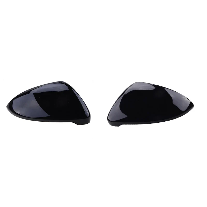 Coques Rétroviseur VW Golf 7 MK7 MK7.5 GTI R Noir Brillant