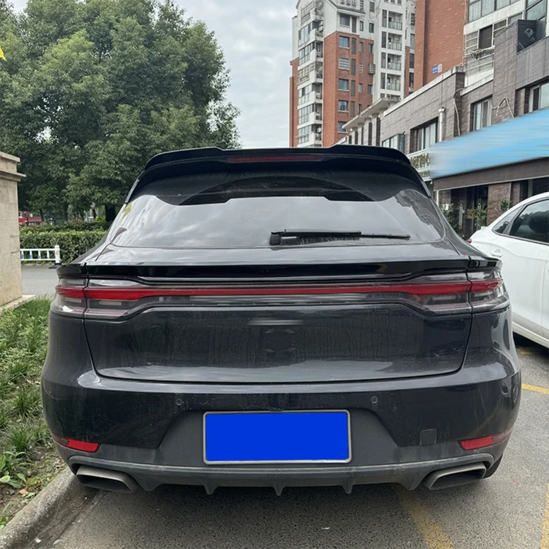 Kit becquet Porsche Macan 2019-2023 ABS carbone 3 pièces