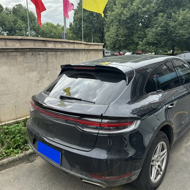 Kit becquet Porsche Macan 2019-2023 ABS carbone 3 pièces