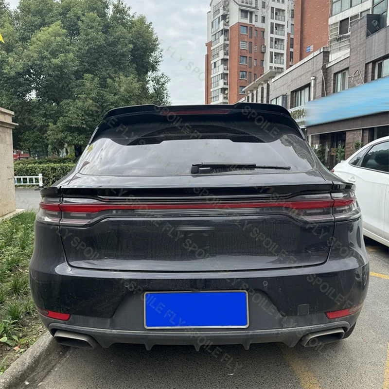 Kit becquet Porsche Macan 2019-2023 ABS carbone 3 pièces