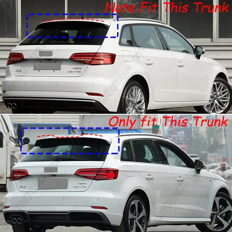 Becquet Coffre Audi A3 S3 8V Sportback Facelift