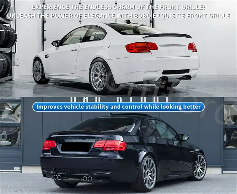 Becquet Coffre BMW E92 Serie 3 M4 PSM MP Style