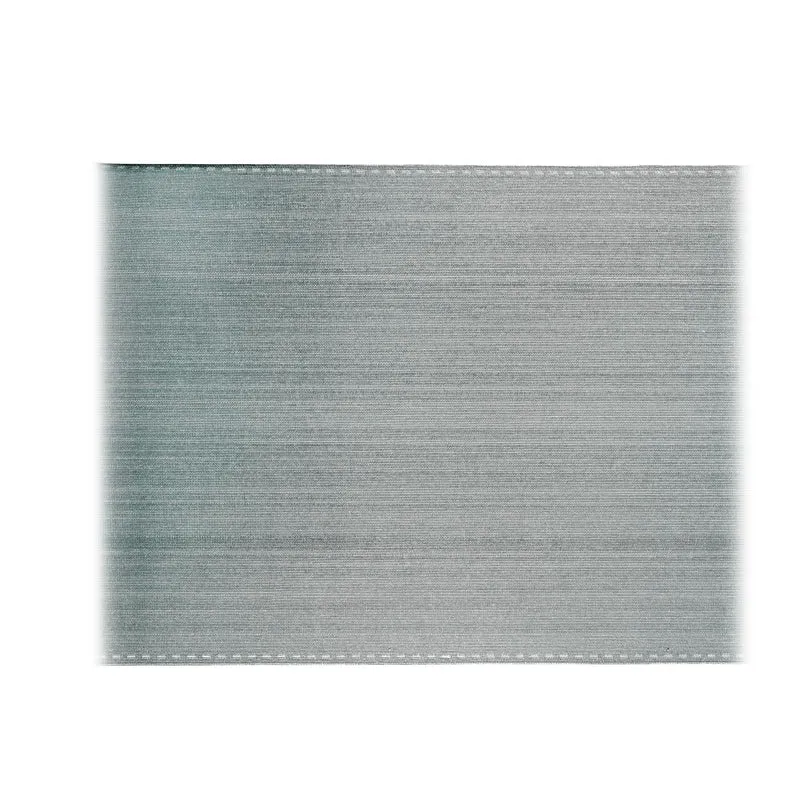 Brise-vue tissu HDPE 1 x 6 m protection visuelle ombre 85% jardin balcon en matériau vert foncé 13_0007139