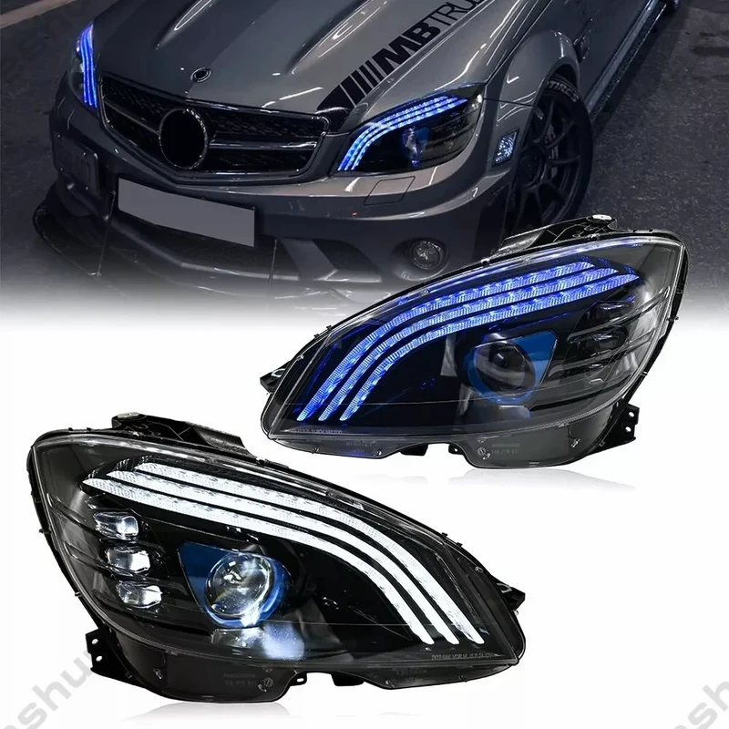 Phares LED Mercedes Classe C W204 AMG 2007-2010