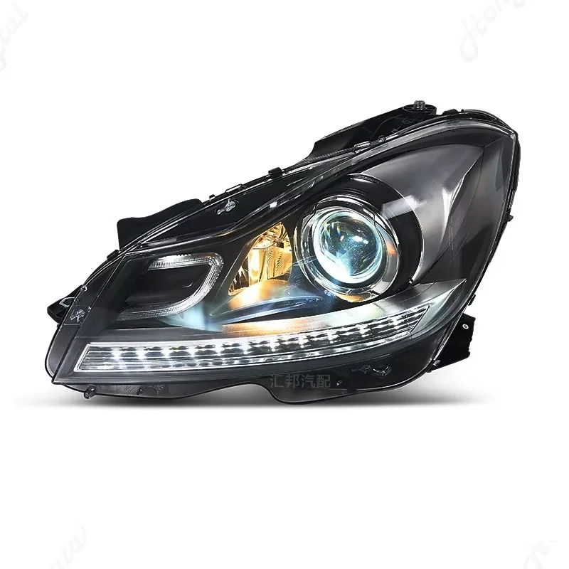 Phares LED Mercedes Classe C W204 2011-2014 Look AMG