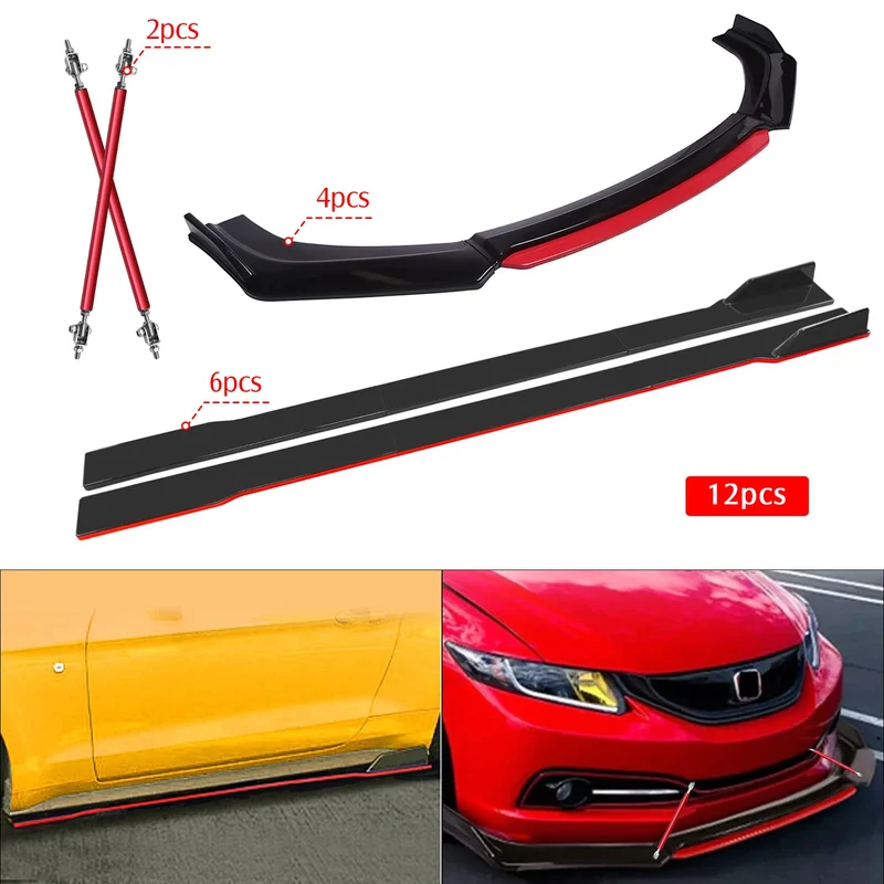 Kit Carrosserie Universel Lame Avant Bas de Caisse